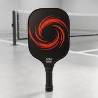 16mm Pickleball Paddle with Fiberglass Face Textured Grip Pickleball Paddle with Honeycomb Core Lightweight Racket Long-Lasting for Beginners, Training