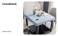 Heat Resistant Waterproof Tablecloth Wipe Clean Waterproof Table Cover Anti-Slip for Families, Homeowners, Living Room, Kitchen, Restaurants