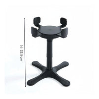 Anti-Tip Tilting Raised Dog Bowl Stand Adjustable Elevated Dog Bowl Stand for Large Dogs
