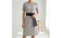 Square Buckle Waist Belt Simple Wide Tie Belt Comfortable Sleek & Stylish Accessory for Women