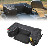 Motorcycle Seat Storage Bag Foldable Waterproof Rear Seat Storage Bag Simple to Install