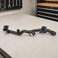 Molded Coolant Pipe with Branch Outlets Rigid Engine Cooling Pipe Curved Coolant Hose Connector Long-Lasting for Mechanics