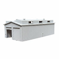1/160 Railroad Shed DIY N Scale Train Depot Diorama Piece Miniature Rail Warehouse