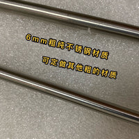 木手柄冰钓搭钩自制不锈钢勾鱼器锚鱼控鱼冰钓海钓钩子小搭钩头