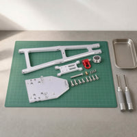 RC Recovery hoist  Aluminum Alloy Winch Realistic Hardware for Trailer Builds