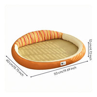 Oval Cat Bed Warm Nest Cat Bed Calming for Cats