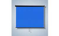 Pull-down Backdrop Wall-Mounted Backdrop with Pull Cord Manual Retractable Background for Streamers, Home Studio