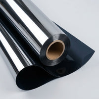 Frosted Window Film and Blackout Window Tint for Home Office, Opaque Window Tint Film Home with Tools, Bathroom Window Film Privacy, PVC Material