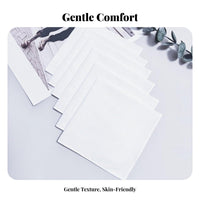Plain Cotton Handkerchief Dye Friendly Breathable Weave for Painting