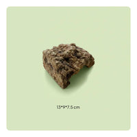 Shedding Support Rock Cave Hide Natural Look Amphibian Hide Resin Material