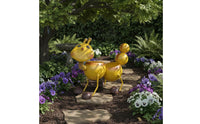 Metal Planter Whimsical Planter Weathered Plant Bowl for Homeowners, Balcony