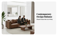 Curved rear Settee Commercial Grade Reception Couch Modern Design Lounge Seating for Interior Designers, Apartment Dwellers, Hotel Lobby, Cafe, Creamice