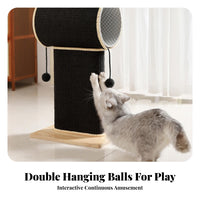 Cat Scratching board Dangling Balls Sisal Scratching Surface Vertical