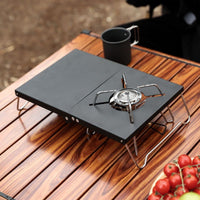 Folding Camping Table Foldable Camp Table Compact for , Backpackers, Outdoor Cooking, Picnics, Barbecues