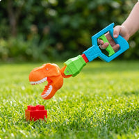 Trigger-Control Dinosaur Grabber Toy Interactive Dinosaur Grabber Sturdy Ergonomic for Toddlers