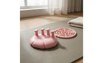 Foot Training Exerciser Matte Toe-Post Foot Exerciser Stretching Aid Non-Slip Exercise Equipment High-Density