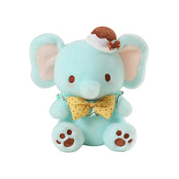 Stuffed Elephant with Bow Tie Cute Elephant Stuffed Animal Soft Fuzzy for Children, Nursery, Playroom