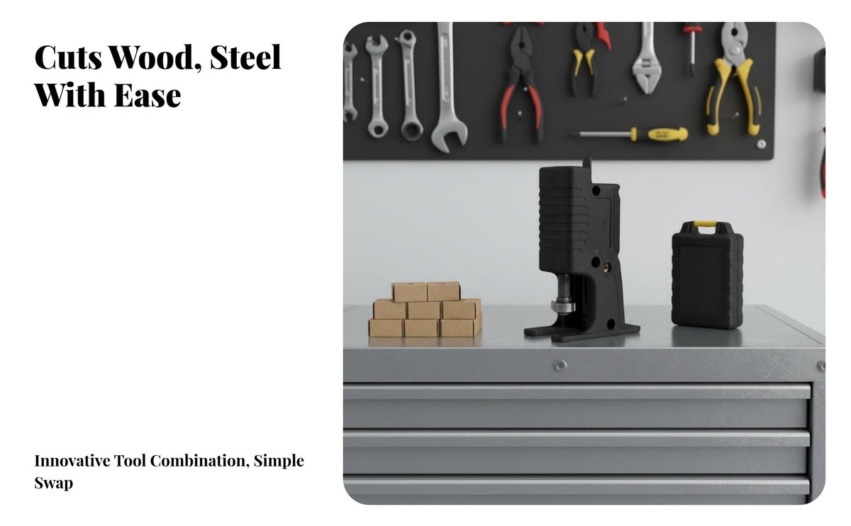 Electric Drill to Reciprocating Saw Adapter Long-Lasting Reciprocating Saw Adapter Drill to Scroll Saw Adapter Set Comfortable