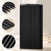 Plastic-Coated Bamboo Plant Support Stakes for Flowers and Orchids, Garden Plant Straightening Rods