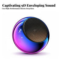 Portable Mini Bluetooth Speaker High Volume Singlesingle-single-unit Bluetooth Speaker Deep Bass audio device True Wireless Stereo Pairing for Outdoor fans, Music Lovers, Party on the moveers, journey, Camping, Beach, Home