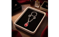 Nipple Rings with Dangle Charm Teardrop for Clubwear