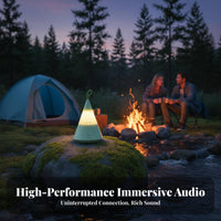 Mountain Summit Design Bluetooth Lantern Ssummiter Rechargeable Csingle-Shaped Ssummiter Lamp Adjustable Brightness Outdoor Gear Waterproof for Gift Shoppers, Gadget Lovers, Party Hosts