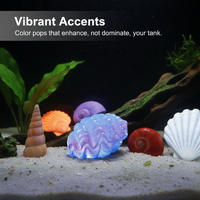 Luminous Ocean Shells & Conches for Aquarium & DIY Decor