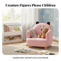 Cute Cartoon Design Plush creature Character Chair Supports Learning to Sit creatureShaped Floor Lounger Soft and Comfortable children's Furniture support for Toddlers, Preschoolers, Parents, literature Corner, Playroom, Bedroom, Living Room
