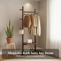 Space-Saving unrestrictedstandingstanding Coat Rack Multipeg Design Tree-Branch Coat Stand Stable Base Standing Hanger Easy Assembly for Apartment Dwellers, Office Workers, Bedroom, Entryway, Hallway, Living Room
