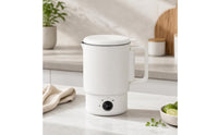Foldable Electric Kettle Travel-Friendly Electric Kettle with Detachable Base Compact Portable Water Boiler for Business Trips, Hotel Rooms, Dorm Room