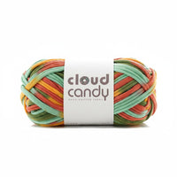 Variegated T-Shirt Yarn DIY Projects Chunky Textile Yarn for Knitters