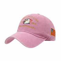Design USA 250th Anniversary Cap Vintage Design 250th Anniversary USA Cap Adjustable Fit American Flag Hat Collectible Item for Men, Women, Patriots, Casual Wear, National Holidays, Outdoor Activities