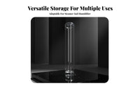 Shuttlecock Storage Tube Steamer Compatible Transparent Shuttlecock Tube Humidity-Resistant-Resistant Clear Badminton Ball Holder for Instructor Es