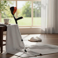 Comfort Cushioning Forearm Crutch Pads Skin-Friendly Crutch Arm Cuff Pad Washable Relieves Fatigue for Injured People