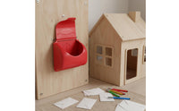 Childrens Mailbox Educational Kids Playhouse Letterbox Encourages Creativity Childrens Letter Box for Young Children, Backyard
