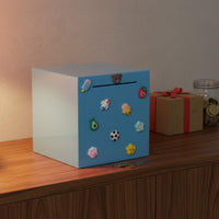 Deposit Only Piggy Bank Thickened Material Cartoon Money Bank Large Capacity Cube Savings Box for Girls, Boys