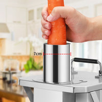 Cabinet Style Grid Dicer Easy to Clean Electric Dicing Machine Automatic Dicer