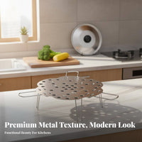 Collapsible Stainless Steel Steamer Space Saving Collapsible Steamer Basket