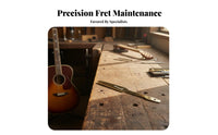 Precision Filing Guitar Fret Crowning File Protects Fretboard Guitar Fret File Long-Lasting Carbon Steel for Guitarists, Repair Shop