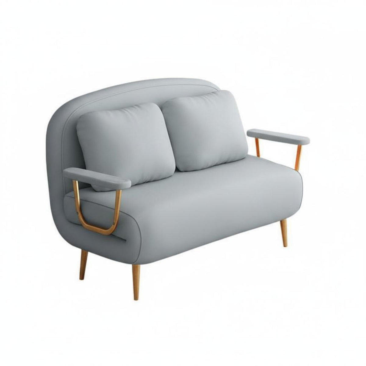 Transshapeable Pull-Extendable Armchair Foldable Design Single Fold-Extendable Lounger versatileUse Space-Saving for Residents