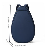 Multiple Carrying Methods Badminton Equipment Bag Adjustable Straps Tennis Racket Backpack Long-Lasting Tennis Backpack Lightweight for Training, Commuting, Outdoor, Travel