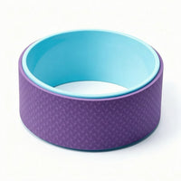 Two-layerLayer Fitness Wheel Textured Backbend Wheel Lightweight Back Roller Comfortable for Backbends