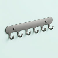 Spoon Holder for Pantry and Kitchen Organizers with Removable Hooks, Under Cabinet or Wall Mounted Hanging Utensil
