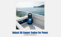 Automatic Submersible Sewage Pump, Plastic Frame, 220V, Home and Boat Drainage