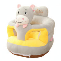 Sitting Trainer Plush Learn-to-Sit Sofa Anti-Fall Design Infant Support Seat Prevents Tipping over infant seating aid Soft and Comfortable for Babies 3-6 Months, Infants, Toddlers, floor activity, Nursery, Living Room, Playroom