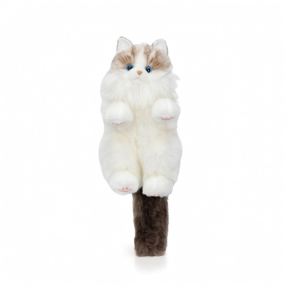 Cat-Shaped Backpack Soft Stuffed Cat Bag Stuffed Backpack Adorable Lifelike for Girls, Cosplay, Travel