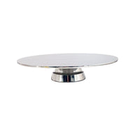 Serving Platter with Pedestal Minimalist Fruit Stand Sturdy for Parties