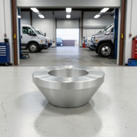 Smooth Finish Centering Cone Silver Aluminum Centering Cone Lightweight Car Repair Part Precision Made for Mechanics, Garage