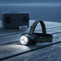 Fishing Head-Mounted Light Lightweight LED Head-Mounted Light Refillable Torch for Fishers, Construction Workers, Outdoor