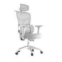 Lumbar Support Ergonomic High-Back Mesh Chair Adjustable Armrests Ergonomic Mesh Chair with Headrest 360-Degree Swivel Office Furniture Reclining Function for Remote Workers, Gamers, Students, Gaming Setup, Study Room